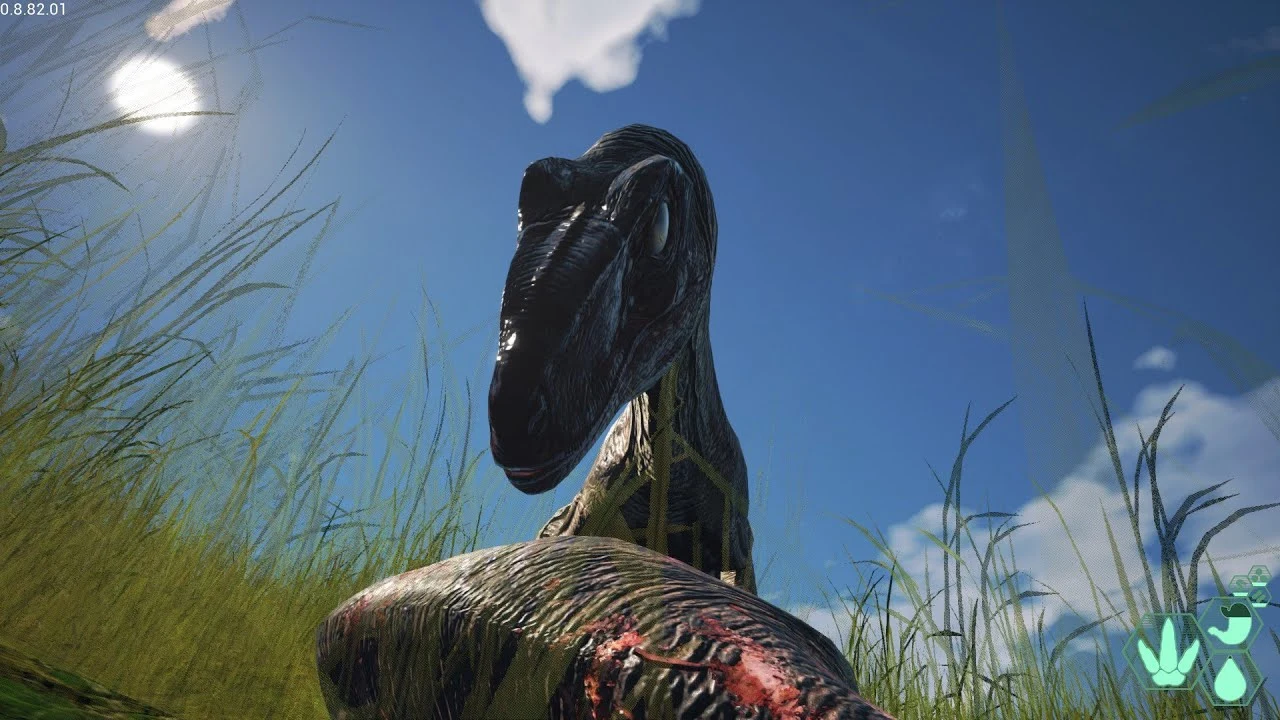 Utahraptor in The Isle, from the Paddock’s dinosaur gaming series